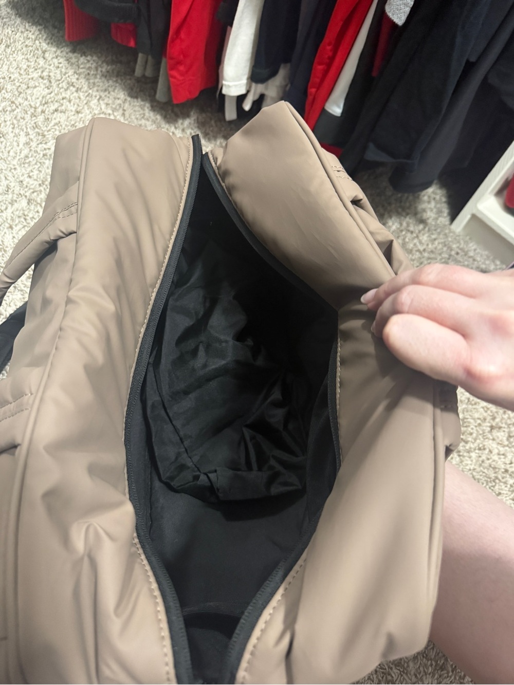 Calpak Luka Duffel in Chocolate - Picture 4 of 9
